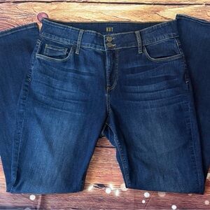 Kut from the Kloth Dark Wash Straight Leg Jeans